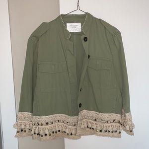 Zara Sage Green jacket